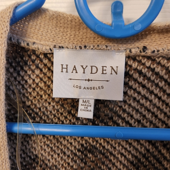 Hayden leopard print cardigan size M/L - Picture 4 of 6